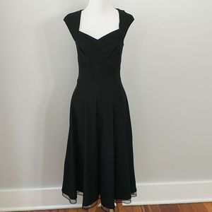 NWT MUXXN Black Vintage 50's Look Rockabilly Dress